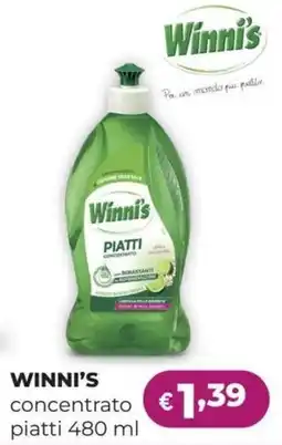 La Saponeria Winni's concentrato piatti offerta
