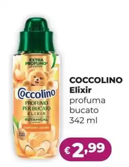 La Saponeria Coccolino Elixir profuma bucato offerta