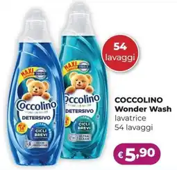 La Saponeria Coccolino wonder wash lavatrice offerta