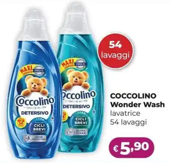 Coccolino wonder wash lavatrice