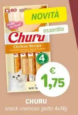 Il Tulipano Churu snack cremoso gatto offerta