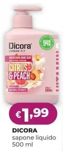 La Saponeria Dicora sapone liquido offerta