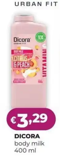 La Saponeria Dicora body milk offerta
