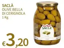 SpeSì Olive bella di cerignola Saclà offerta