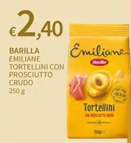 SpeSì Barilla Emiliane Tortellini con prosciutto crudo offerta