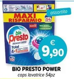 Il Tulipano Bio Presto Power caps lavatrice offerta