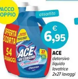 Il Tulipano ACE detersivo liquido lavatrice offerta
