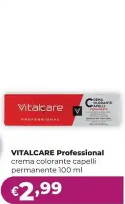 La Saponeria Vitalcare Professional crema colorante capelli permanente offerta