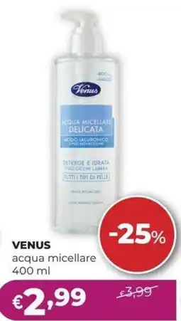 La Saponeria Venus acqua micellare offerta