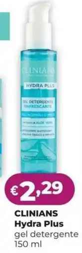 La Saponeria Clinians Hydra Plus gel detergente offerta