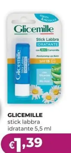 La Saponeria Glicemille stick labbra idratante offerta