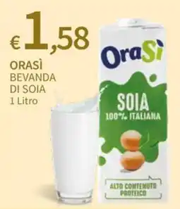 SpeSì Orasi bevanda di soia offerta