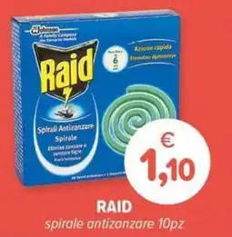 Il Tulipano Raid spirale antizanzare offerta