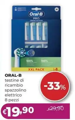 La Saponeria Oral-B testine di ricambio spazzolino elettrico offerta