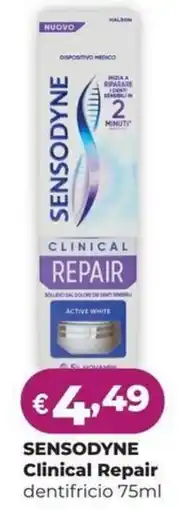 La Saponeria Sensodyne Clinical Repair dentifricio offerta