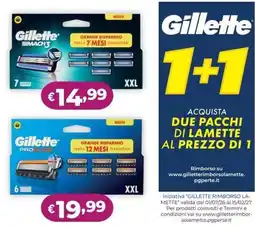 La Saponeria Gillette lamette offerta