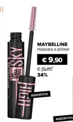 Il Tulipano Maybelline mascara o primer offerta