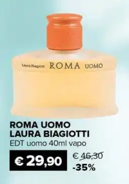 Il Tulipano Roma uomo Laura Biagiotti offerta