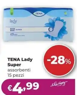 La Saponeria TENA Lady Super assorbenti offerta