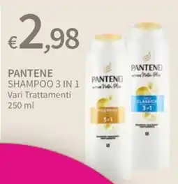 SpeSì Pantene shampoo 3 in 1 offerta