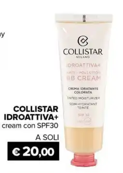 Il Tulipano Collistar idroattiva+ cream offerta
