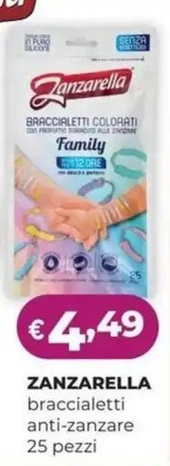 La Saponeria Zanzarella braccialetti anti-zanzare offerta