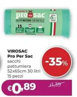 La Saponeria ViroSac Pro Per Sac sacchi pattumiera offerta