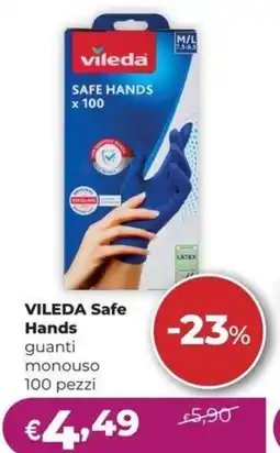 La Saponeria Vileda Safe Hands offerta