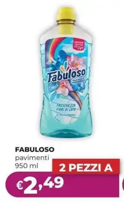 La Saponeria Fabuloso pavimenti offerta