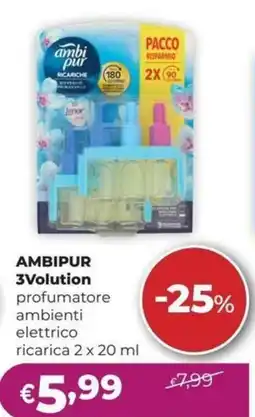 La Saponeria Ambipur 3Volution profumatore ambienti elettrico offerta