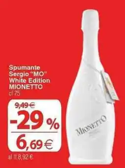 Docks Cash&Carry Spumante Sergio "MO" White Edition Mionetto offerta