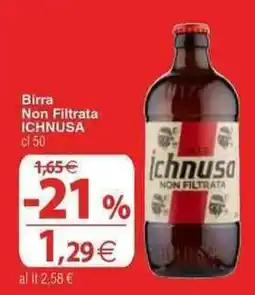 Docks Cash&Carry Birra Non Filtrata Ichnusa offerta