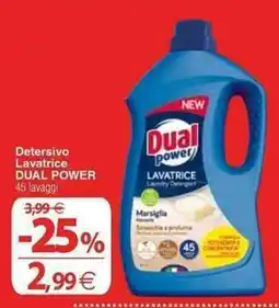 Docks Cash&Carry Detersivo Lavatrice DUAL POWER offerta