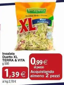 Docks Cash&Carry Insalata Duetto XL Terra & Vita offerta