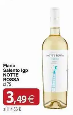 Docks Cash&Carry Fiano Salento Igp Notte Rossa offerta