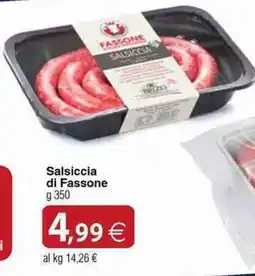 Docks Cash&Carry Salsiccia di Fassone offerta