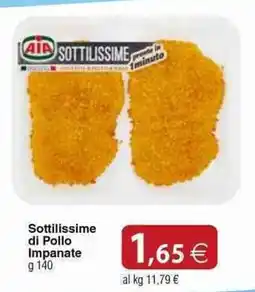 Docks Cash&Carry AIA Sottilissime di Pollo Impanate offerta