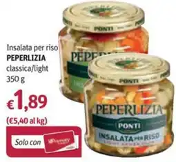 Futura Supermercati Insalata per riso Peperlizia offerta