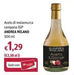 Futura Supermercati Aceto di melannurca campana IGP Andrea Milano offerta