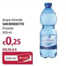 Futura Supermercati Acqua minerale San Benedetto frizzante offerta
