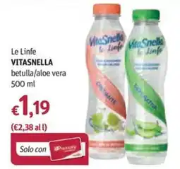 Futura Supermercati Le Linfe Vitasnella betulla/aloe vera offerta