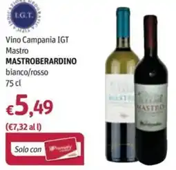 Futura Supermercati Vino Campania IGT Mastro Mastroberardino offerta