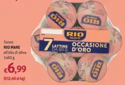 Futura Supermercati Tonno RIO MARE all’olio di oliva offerta