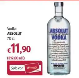 Futura Supermercati Vodka Absolut offerta