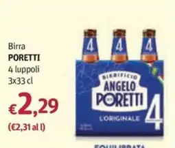 Futura Supermercati Birra Poretti 4 luppoli offerta