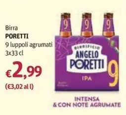 Futura Supermercati Birra Poretti offerta