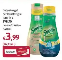 Futura Supermercati Detersivo gel per lavastoviglie Svelto offerta