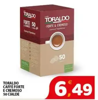 Toraldo caffè forte e cremoso