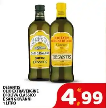 Olio extravergine di oliva classico Desantis