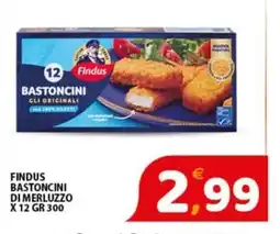 Premium Supermercati Findus bastoncini di merluzzo offerta
